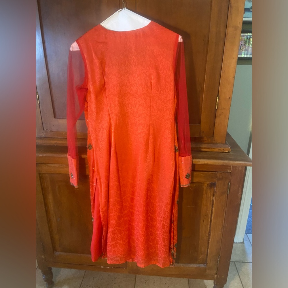 Tunic from India - Beaded Silk - Picture 3 of 9